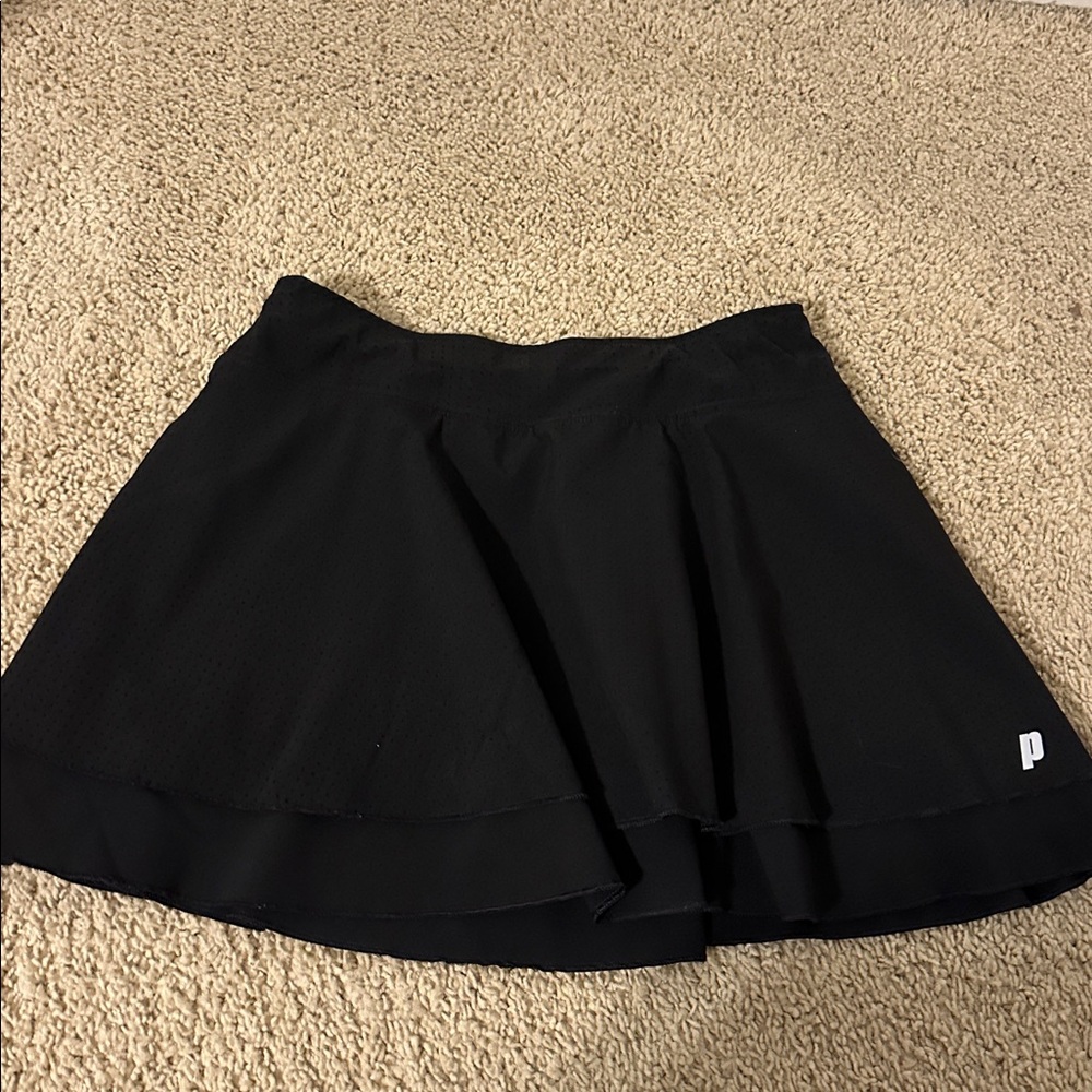 Prince Black Athletic Skirt